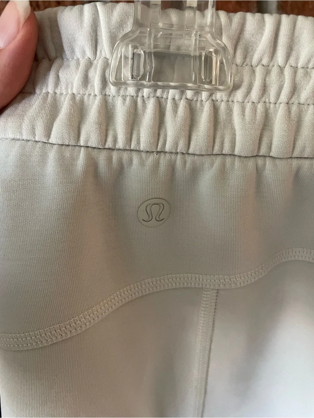 Ivory Lululemon Softstreme Women's Shorts